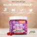 FerryZen Iron Supplement Gummies Choline Supplements Vitamin D3 K2 Ginger Folate Vitamin B12 Zinc 60 Gummies Hemoglobin Support by Clean Nutra - Buy Online on GoSupps.com