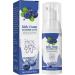 Children's foam tooth pasta with fruit taste for deep cleaning children's foam toothpaste fluoride-free foaming toothpaste children's foam toothpaste for children from 3 years (blueberry)
