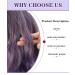 YUSHU Long Purple Ombre Wig 26 Inch - Heat Resistant Synthetic Wavy Colored Wig for Women - Perfect for Daily Wear, Parties, and Cosplay - Buy Online on GoSupps.com