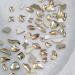 FEIlei 100Pcs Mixed Glass Crystal Hybrid Diamond Rhinestones Nail Art Decorations Drop Rhombus Flatback Stones 3D Gems - Buy Online on GoSupps.com
