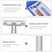 Lurrose Men's Manual Shaving Razor Set - Stainless Steel Hair Removal Device for a Smooth Shave - International Shipping Available - Buy Online on GoSupps.com
