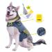Cozy Vest 3-in-1 Dog Anxiety Vest Music & Aromatherapy Coat Relaxing Sound & Essential Oil Scent Canine Stress Relief Fireworks Thunder Separation Shirt Jacket Thunderstorm (Gray XL 65-110 Lbs ) XL 65-110 Lbs Gray