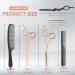 JASON Professional Hairdressing Scissors Set - 6.5 inch Hair Cutting & Thinning Scissors, Rose Gold Hairdresser Set - Buy Online on GoSupps.com