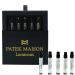 Patek Maison Perfume for Women and Men Luminous Mini Gift Set EDP Vial Spray Luminous 0.08 Fl Oz (Pack of 5)
