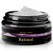 Organic Face Moisturizer with Retinol and Salicylic Acid Face 100ml - Fig Scented Night Cream - Organic Aloe Vera Face Care for Sensitive Skin - Satin Naturel