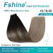 FSHINE Tape-In Hair Extensions 45cm - Balayage Ombre #2/16/60 Remy Real Hair | Premium Skin Weft Extensions - Buy Online on GoSupps.com