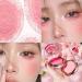 Peach Matte Face Powder Blush Palette - Long Lasting Waterproof Makeup for Cheeks and Eyes - Buy Online on GoSupps.com
