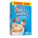 Kellogg's Rice Krispies Cold Breakfast Cereal, 8 Vitamins and Minerals, Rice Krispies Treats, Family Size, Original, 18oz Box (1 Box)