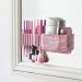 Silicone Wall Mounted Makeup Brush Holder - Brushes Storage Organizer for Bathroom - Mounts to Mirror or Tile - Toothbrush Holder - Buy Online on GoSupps.com