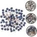 ABOOFAN 100pcs Simulation Blueberry Decoration Red Berry Branches Faux Blueberries Stems Artificial Christmas Pick Blue Pip Berry Stems Spray Holly Berry Stem Manual Foam Party Supplies Dark Blue 6.00X1.20X1.20CM - Buy Online on GoSupps.com