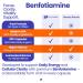 Healthfare Benfotiamine 600mg | 200 Veg Capsules | Enhanced Absorption | Supports Overall Health | Increased Bioavailability - Buy Online on GoSupps.com