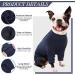 Kuoser 3XL Blue Dog Body Suit - Post-Op Medical Dog Pajamas for Wound Protection Anti-Licking After Castration - Buy Online on GoSupps.com
