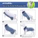 Ouuonno Healing Suits for Dogs | Surgical Recovery & Relaxation | XXL Stripes Blue | Cone Alternatives for Spay & Skin Issues - Buy Online on GoSupps.com