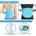 Relief Expert Reusable Gel Ice Pack for Back Injuries - Cold Compress for Lower Back Pain Relief - Flexible Hands-Free Design - Blue - Buy Online on GoSupps.com