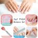 Nail Soaking Bowl Gel Polish Remover Kit | Manicure & Dip Powder Tools | Acrylic Nails Soak Off Bowl & Cuticle Care Set - Buy Online on GoSupps.com