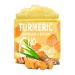 Turmeric Body Scrub Deep Cleansing Exfoliating Scrub for Body Hand and Foot Moisturizing Face Body Scrub Skincare for Women and Men 12.3 oz