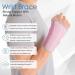 Night Wrist Sleep Support Splint for Carpal Tunnel Pain Relief - Pink S/M Right Hand - Buy Online on GoSupps.com