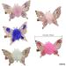 Hair Clips Flying Butterfly Hairpin for Girl Butterfly Rhinestone Hair Clip Butterfly Hair Barrettes Hair Accessory for Girl Women 5PCS - Buy Online on GoSupps.com