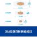 Nexcare Waterproof Clear Bandages - 20 Assorted Sizes for Wet Conditions - Buy Online on GoSupps.com