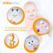 CHILLAX Teether Toys - Soothing Baby Teething Relief | Easy-to-Grip Non-BPA Silicone Teethers for Babies | Dishwasher-Safe | Ideal Shower Gift for Infants 3+ Months - Buy Online on GoSupps.com