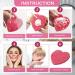 50-Count Loeictam Reusable Heart Compressed Facial Sponges - Natural Cellulose Exfoliating Sponges for Facial Cleansing and Makeup Removal - Buy Online on GoSupps.com