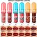 Lip paint 47ml x 6 Pcs Tinted Lipstick Volumizing Lipstick Non Sticky Long Lasting Makeup Set for Travel Dates Wedding - Buy Online on GoSupps.com