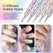 15-Piece 3D Nail Art Brushes Set for Acrylic & Gel Polish - Manicure Painting Design Pens with Dual Ends Handles - Nail Art Tools - Buy Online on GoSupps.com