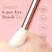 Jessup 6pc Makeup Eye Brush Set Black/Rose Gold | Perfect for Foundation Powder & Eyeshadow - Buy Online on GoSupps.com