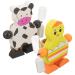 Lalafina 2 pieces toothbrush timer for 3 minutes visual timer hourglass cartoon-sandwatch visual timer decor for classroom decoration games accidental style style