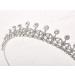 AW BRIDAL Crystal Tiara Crown for Women - Sparkling Princess Headband for Bride - Wedding & Prom Hair Accessories - Silver - Buy Online on GoSupps.com