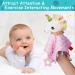Unicorn Lovely Soothing Security Toy with Tags Teether Blanket - Soft Baby Blanket for Boys and Girls | Newborn Snuggle Toy & Teether | Baby Animal Gifts - Pink B - Buy Online on GoSupps.com