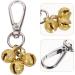 Milist Dog Collar with Bell - 12mm Pet Training Pendant for Cats & Dogs - Golden Key Riper Necklace - Buy Online on GoSupps.com