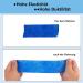 Shop 6 Rolls Self-Adhesive Bandage - 10cm x 4.5m Elastic Sports Fixing Tape in Blue & Black | International Shipping Available - Buy Online on GoSupps.com