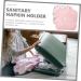 Subsofan Women's Tamper - 10 Piece Napkin Storage & Menstrual Pad Holder Bag with Zipper - Stylish Outdoor Decoration & Portable Mini Container - Buy Online on GoSupps.com