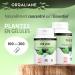 Organic Green Tea 250 mg - 200 Capsules - Ecocert Certified - Orgaliane - Buy Online on GoSupps.com
