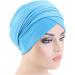 Turban Head Wrap Scarf - Soft African Shawl for Women in Gray & Khaki - Buy Online on GoSupps.com