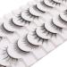 Losha Manga Lashes Fluffy Faux Mink Lashes Natural Look 5 Styles Mixed Fake Eyelashes 10 Pairs Anime Lashes Pack Look Like Individual Clusters| Mix Manga Lashes-Mix - Buy Online on GoSupps.com