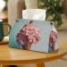Tissue Box Cover Tissue Box Holder Flowers on Waffles Print Tissue Holder Travel Tissue Packs Facial Paper Holder Decorative Holder - Buy Online on GoSupps.com