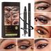 JIEBWCHA Stamp Eyeliner Eyeliner Pen With Make Up Stamp 6 Pieces Long Lasting Water Resistant Cosmetics for Women Beauty for Stage Travel Party Performance Cosplay Wedding Holiday - Buy Online on GoSupps.com