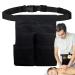 Massage oil bag double bottle bag for oil and lotion splash -protected storage accessories for gloves drinking money business cards and change in Halatua