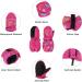 Durio Toddler Waterproof Snow Mittens - Pink - 1-4T - Buy Online on GoSupps.com