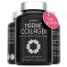 Marine Collagen Capsules 2200mg - with Hyaluronic Acid & Vitamin C - High Strength Complex for Skin Hair Support - Premium Type 1 Peptides - Collagen Supplements for Women & Men - 120 Capsules 120 count (Pack of 1)