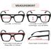 Eyekepper 4-Pack Design Reading Glasses for Women & Men - Stylish Square Readers 2.0x Magnification International Shipping Available - Buy Online on GoSupps.com