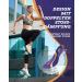 QBK Achilles Tendonitis Relief Insoles for Work Shoes - Comfort for Flat Feet O-Legs & Hallux Valgus | Anti-Slip Damping Design | Sizes Men 42-44 - Buy Online on GoSupps.com