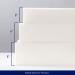 Subrtex 5x22x22 White High Density Foam Cushion Insert - Upholstery Pad for Dinning Chairs - Firm Quality Sofa Seat Replacement - DIY Foam Sheet - Buy Online on GoSupps.com