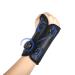 Carpal Tunnel Wrist Brace Adjustable Knob Wrist Support Advanced Adjustable Support for Night & Day Ideal for Men and Women Helps Relieve Tendonitis Arthritis Sprains Carpal Tunnel Pain (1 Left hand Black) Black 1 Left hand