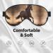 Running Horses Print Unisex Eye Mask | Soft Travel & Yoga Sleep Shade Cover - Buy Online on GoSupps.com