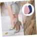 FRCOLOR 6 Pairs Forefoot Pad Adhesive Insoles for Bunion Relief - Non-Slip Sponge Arch Support Cushions for Boots & Shoes - Invisible Foot Inserts for Ladies - Buy Online on GoSupps.com