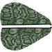 Hair Towel Wrap | Quick-Dry Hair Turban with Button - Green Snakeskin - Perfect for Speedy Hair Drying - Buy Online on GoSupps.com