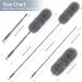 Extendable Microfiber Feather Duster - 100 inch Long Handle Dusting Tool for All-Round Home Cleaning - Gray - Buy Online on GoSupps.com